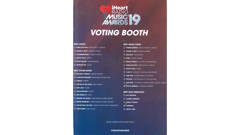 John Legend Voting Booth