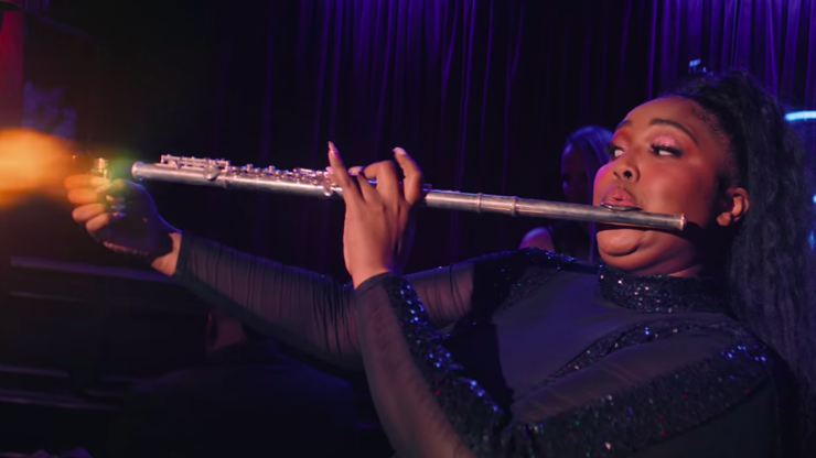 Lizzo Recreates Epic �Anchorman� Flute Scene In A Very Lizzo Way