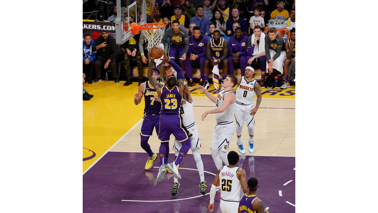 Denver Nuggets v Los Angeles Lakers