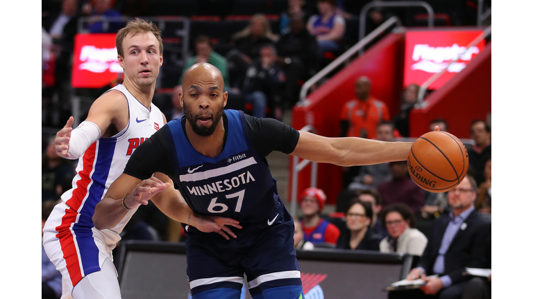 Minnesota Timberwolves v Detroit Pistons