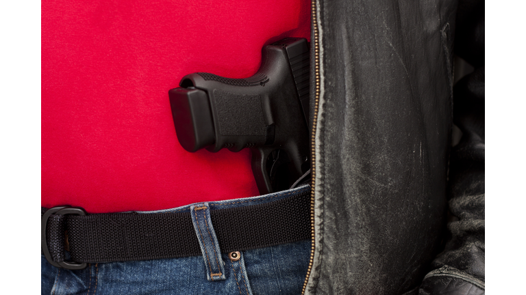 Concealed Firearm Under Jacket
