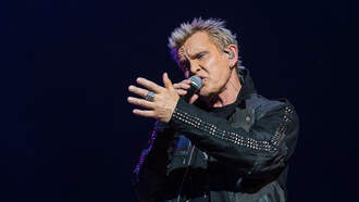 Billy Idol and Steve Stevens at the Moore Theatre