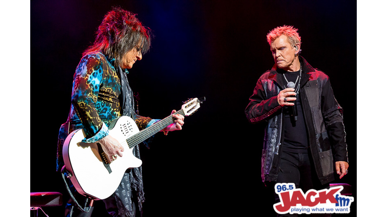 Billy Idol and Steve Stevens at the Moore Theatre