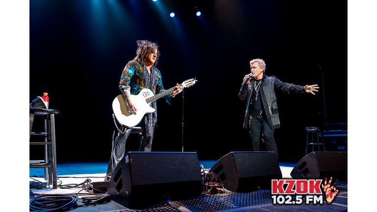 Billy Idol and Steve Stevens at the Moore Theatre