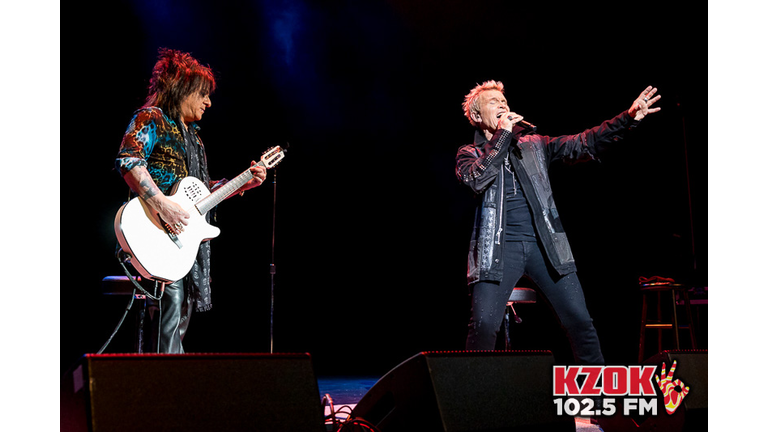 Billy Idol and Steve Stevens at the Moore Theatre