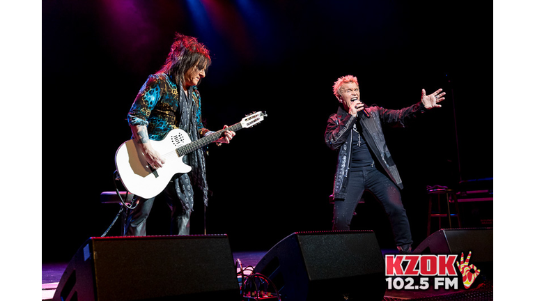 Billy Idol and Steve Stevens at the Moore Theatre