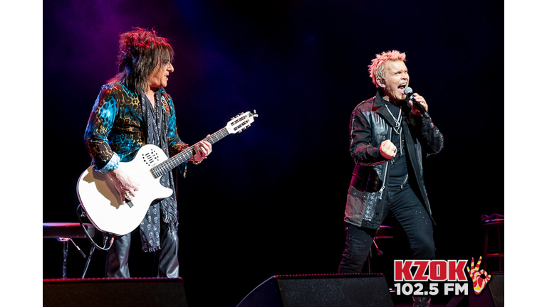 Billy Idol and Steve Stevens at the Moore Theatre