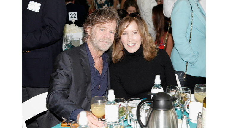 William H. Macy and wife Felicity Huffman