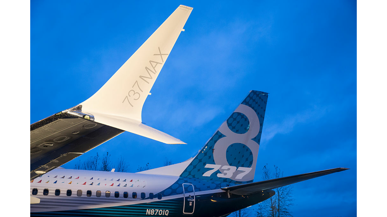 Boeing Shows Media Its First 737 MAX Airliner