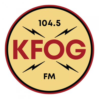104.5 KFOG logo