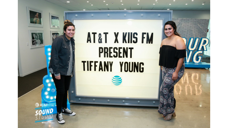 Tiffany Young In KIIS FM's AT&T Sound Studio