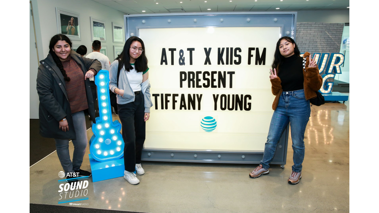 Tiffany Young In KIIS FM's AT&T Sound Studio