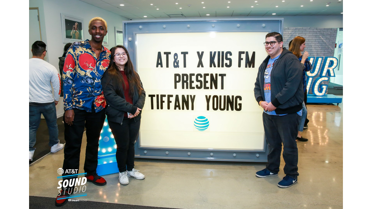 Tiffany Young In KIIS FM's AT&T Sound Studio