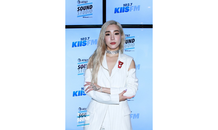 Tiffany Young In KIIS FM's AT&T Sound Studio