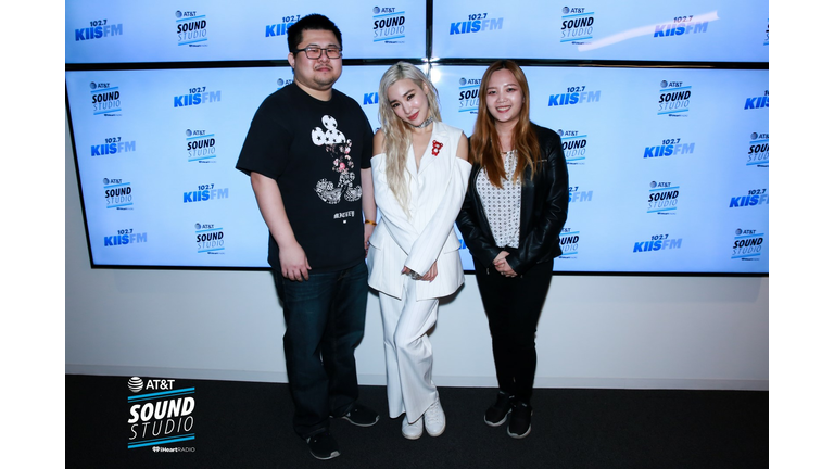 Tiffany Young In KIIS FM's AT&T Sound Studio