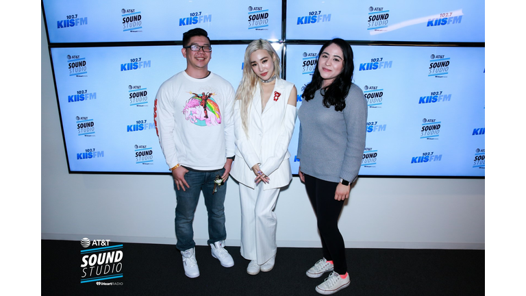 Tiffany Young In KIIS FM's AT&T Sound Studio