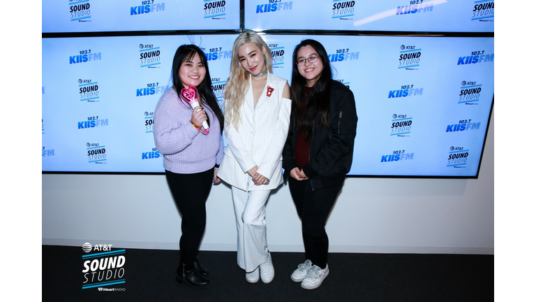 Tiffany Young In KIIS FM's AT&T Sound Studio