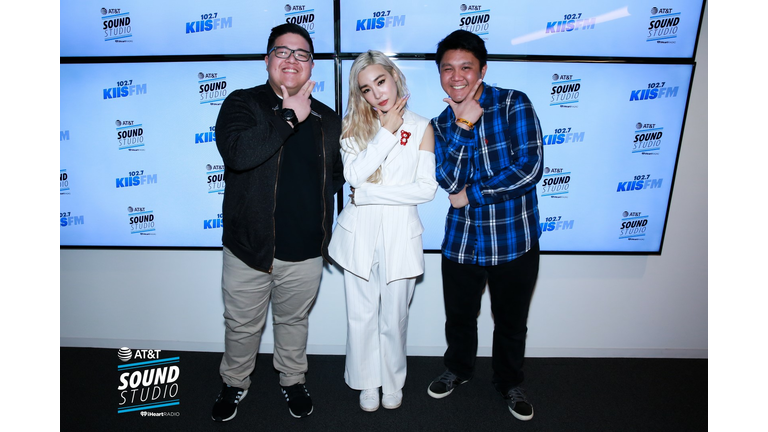 Tiffany Young In KIIS FM's AT&T Sound Studio