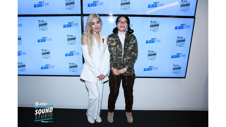 Tiffany Young In KIIS FM's AT&T Sound Studio