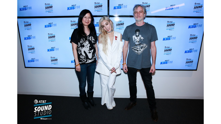 Tiffany Young In KIIS FM's AT&T Sound Studio