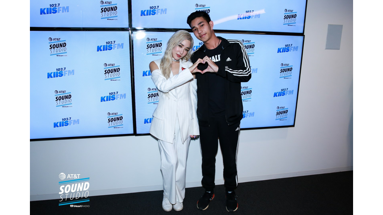 Tiffany Young In KIIS FM's AT&T Sound Studio