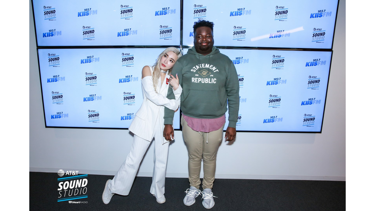 Tiffany Young In KIIS FM's AT&T Sound Studio