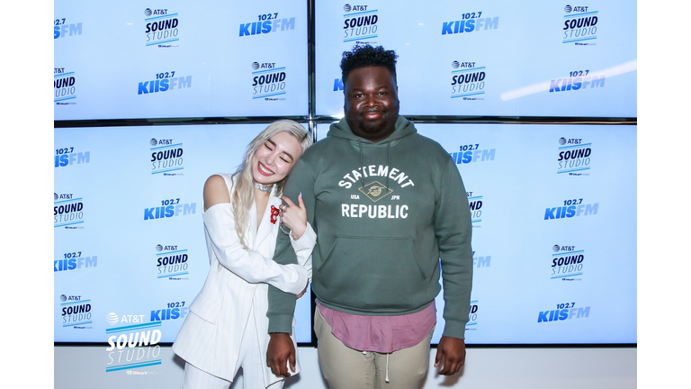 Tiffany Young In KIIS FM's AT&T Sound Studio