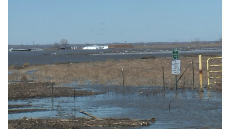 Missouri River flooding leads to Southwest Iowa evacuations WHO-TV Photo