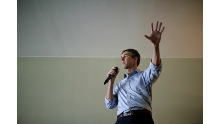 Beto O'Rourke Begins First Campaign Swing In Iowa As A Presidential Candidate