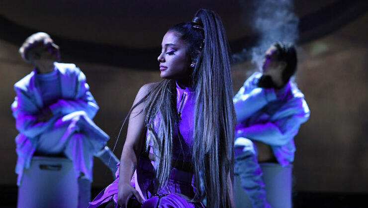 Ariana Grande Shows Off Her Natural Hair After Concert