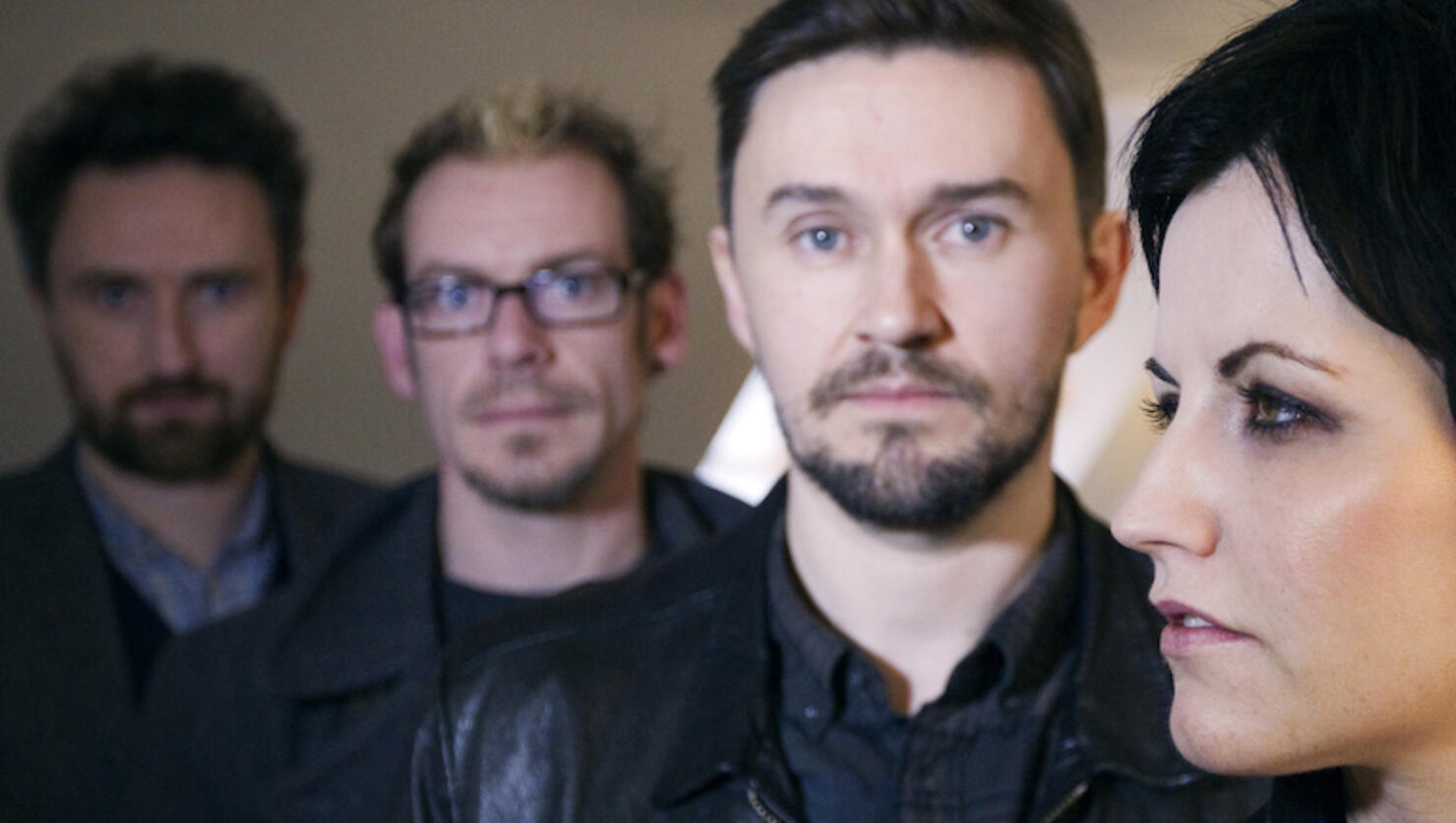 The members of the Irish rock band Cranb