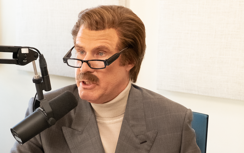 Ron Burgundy Discusses Bullying with a 10-Year-Old on His Podcast - Thumbnail Image