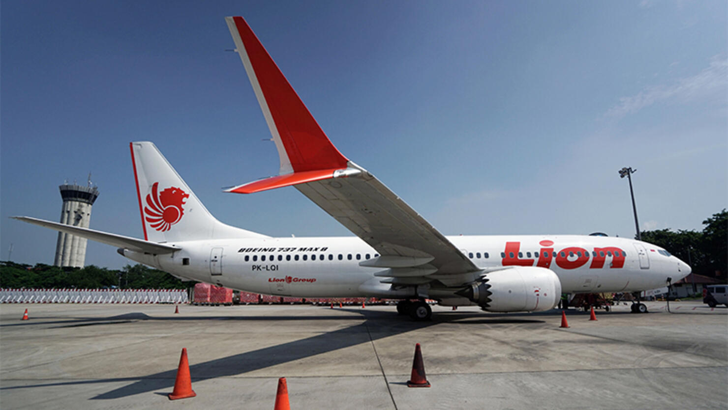 Lion Air Boeing Max 8 Aircraft Grounded At Jakarta International Airport
