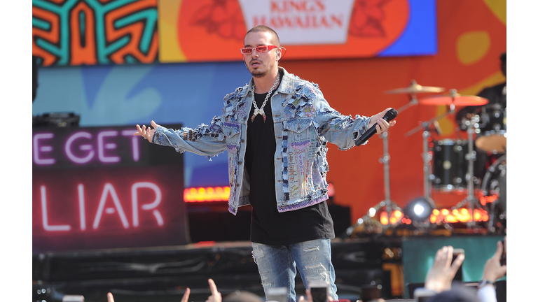 Liam Payne & J Balvin Perform On "Good Morning America"