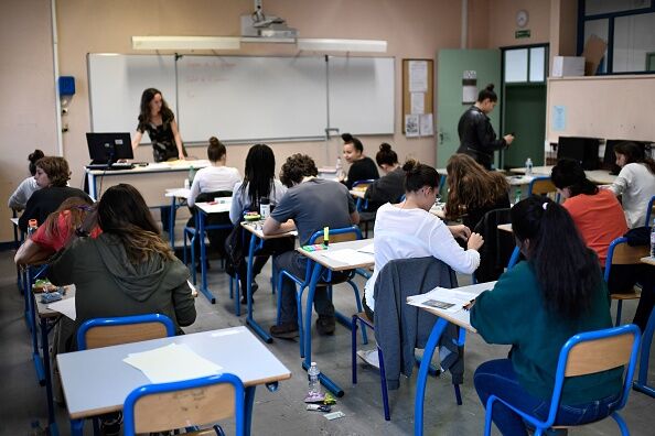 FRANCE-EDUCATION-EXAMINATION-BACCALAUREAT