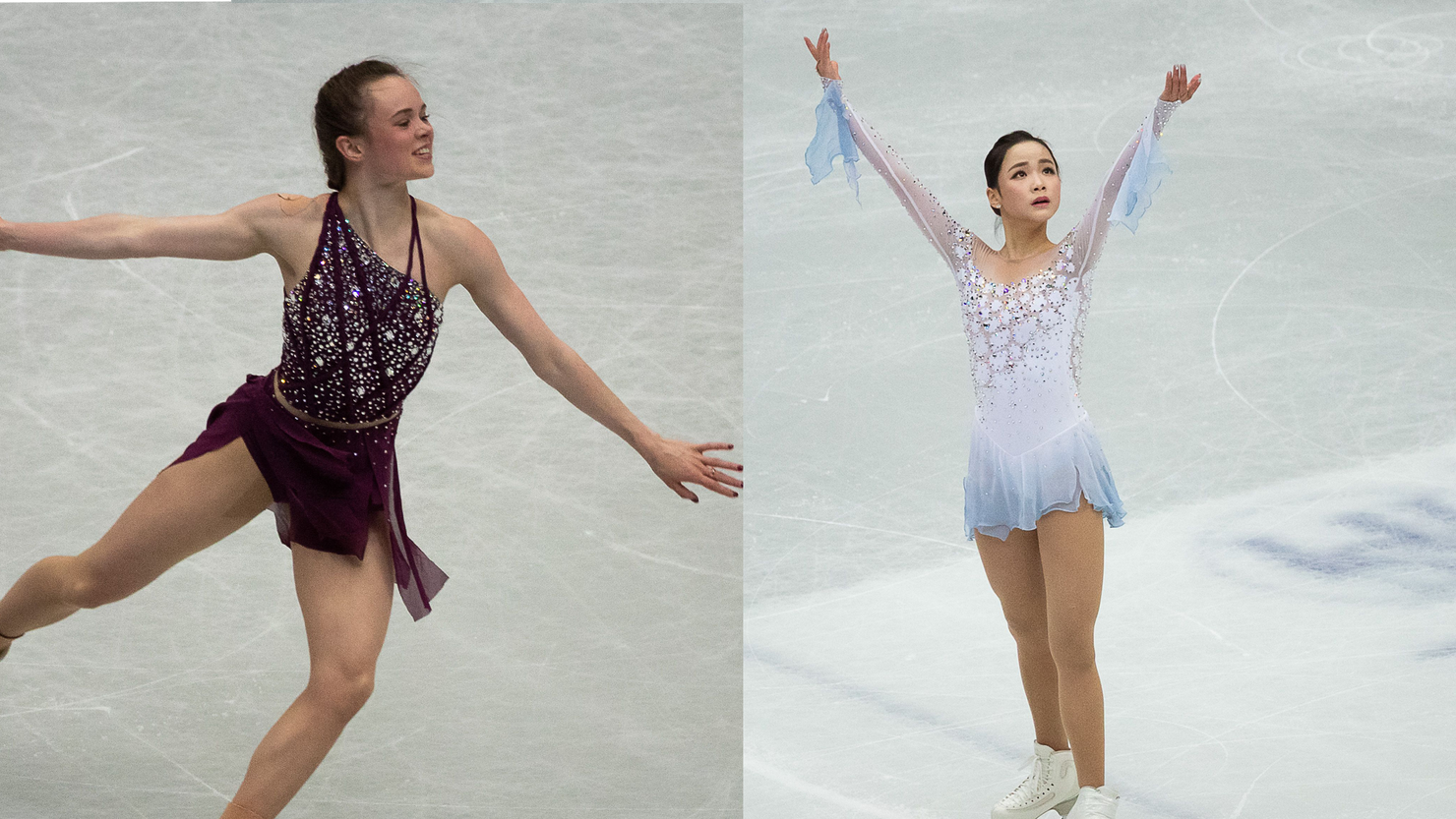 US skater accused of cutting her south korean rival at world championships