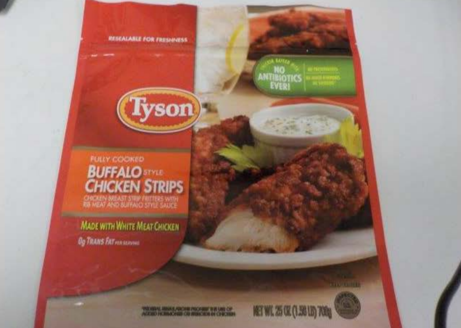 recalled chicken strips