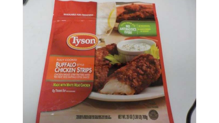recalled chicken strips