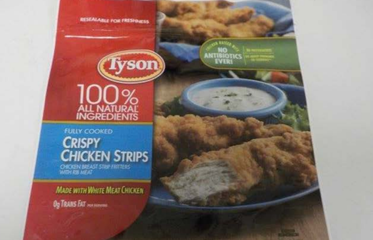 recalled crispy chicken strips