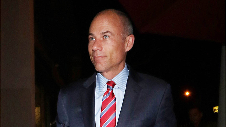 Michael Avenatti is seen on March 22, 2019 in Los Angeles
