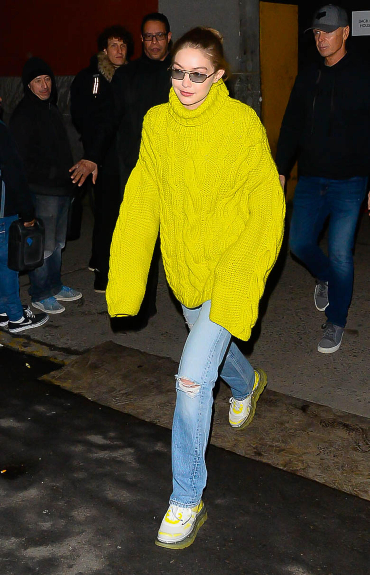 Celebrity Sightings In New York City - February 13, 2019