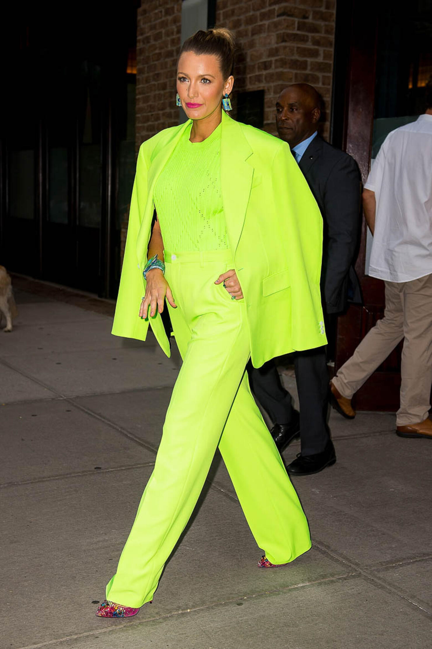 Celebrity Sightings in New York City - August 17, 2018