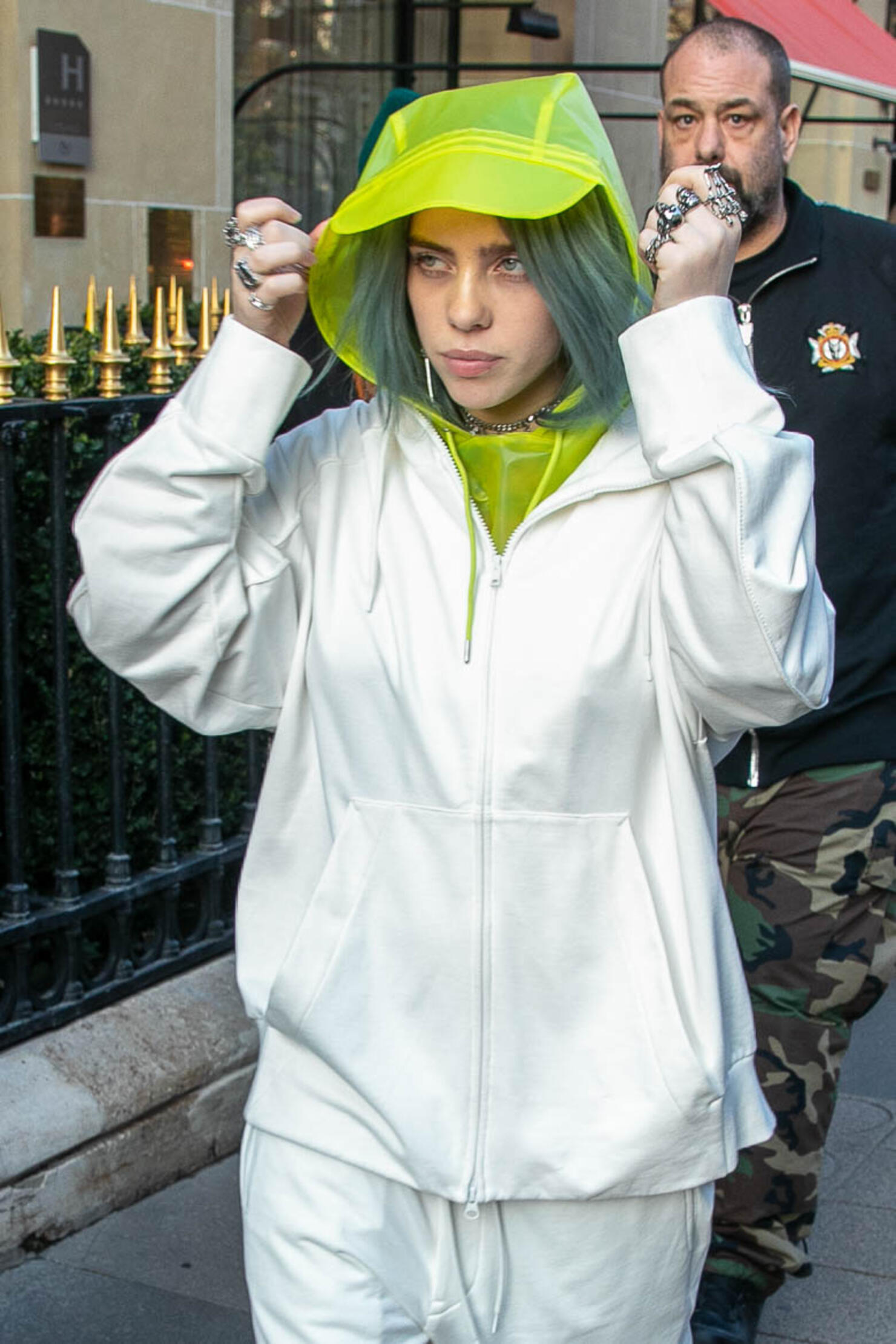 Celebrity Sightings In Paris - February 20, 2019
