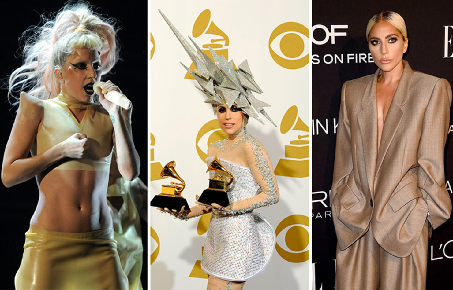 Lady Gaga fashion through the years