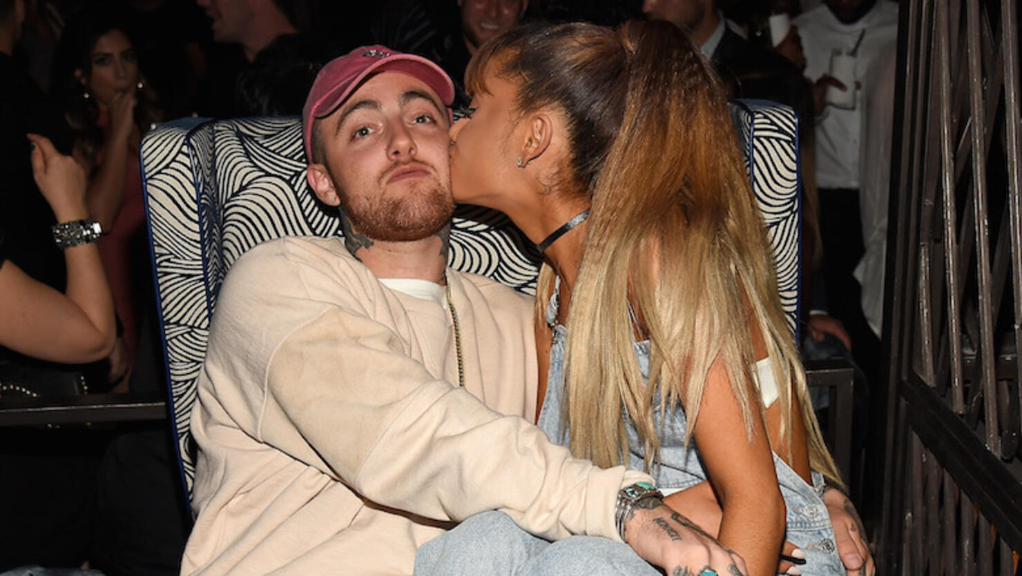 September 18th, 2016: Ariana Grande & Mac Miller during the