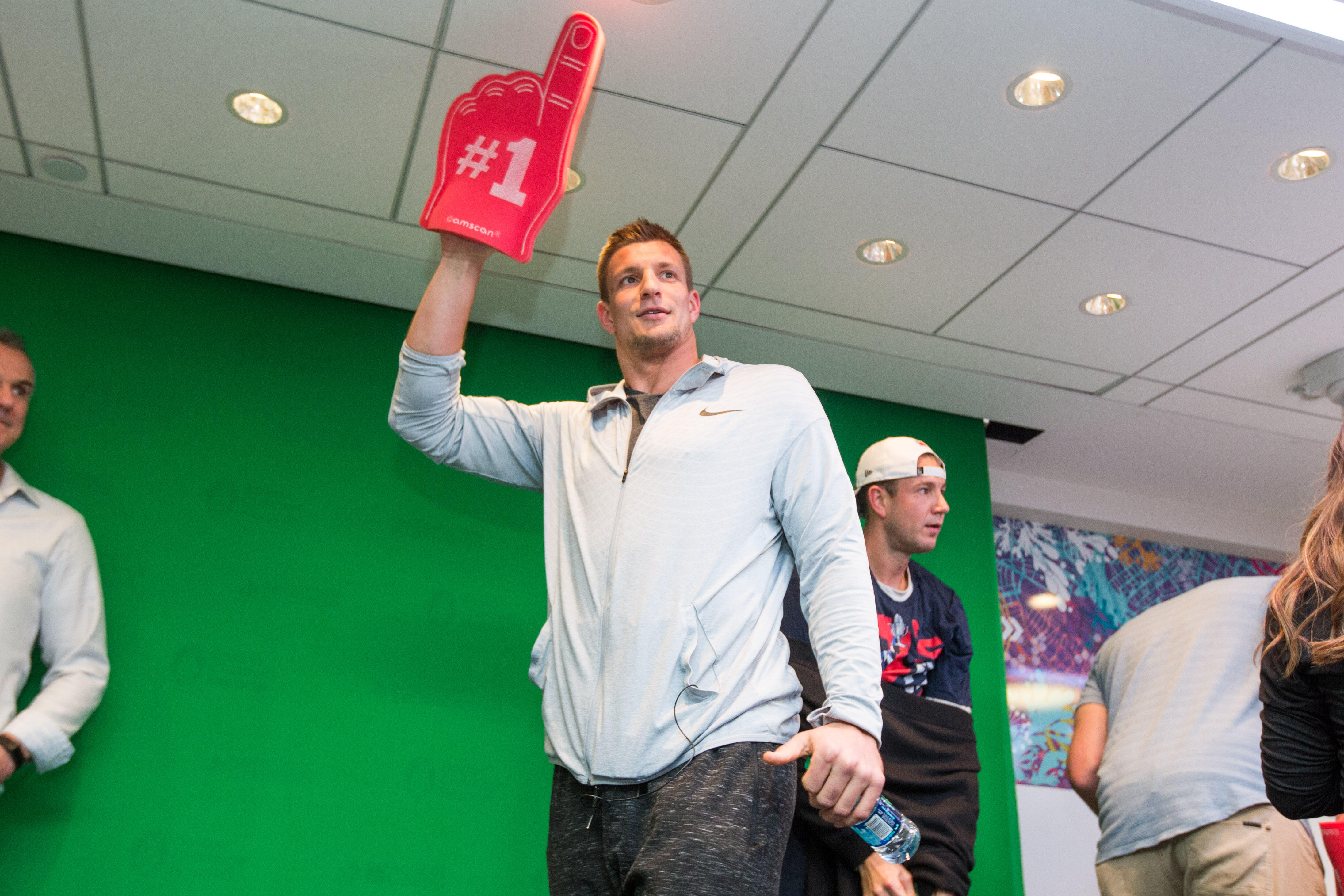 Pictures of Gronk partying in honor of Gronk!  - Thumbnail Image
