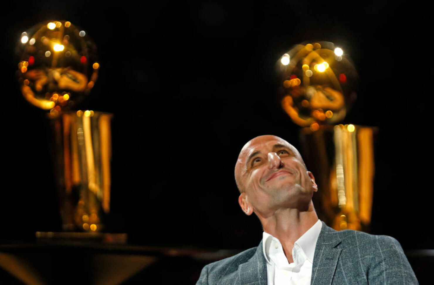 Manu Ginobili's retirement ceremony