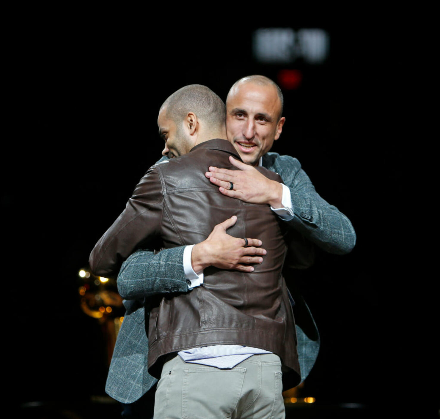 Manu Ginobili's retirement ceremony