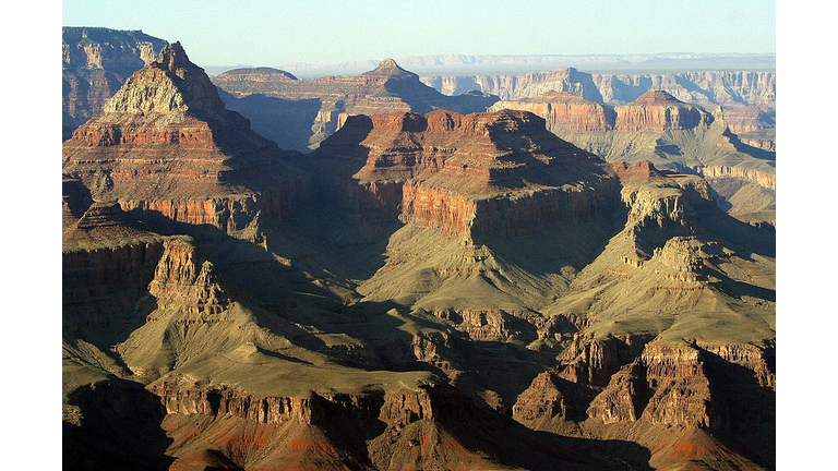 A view into the Grand Canyon from the So
