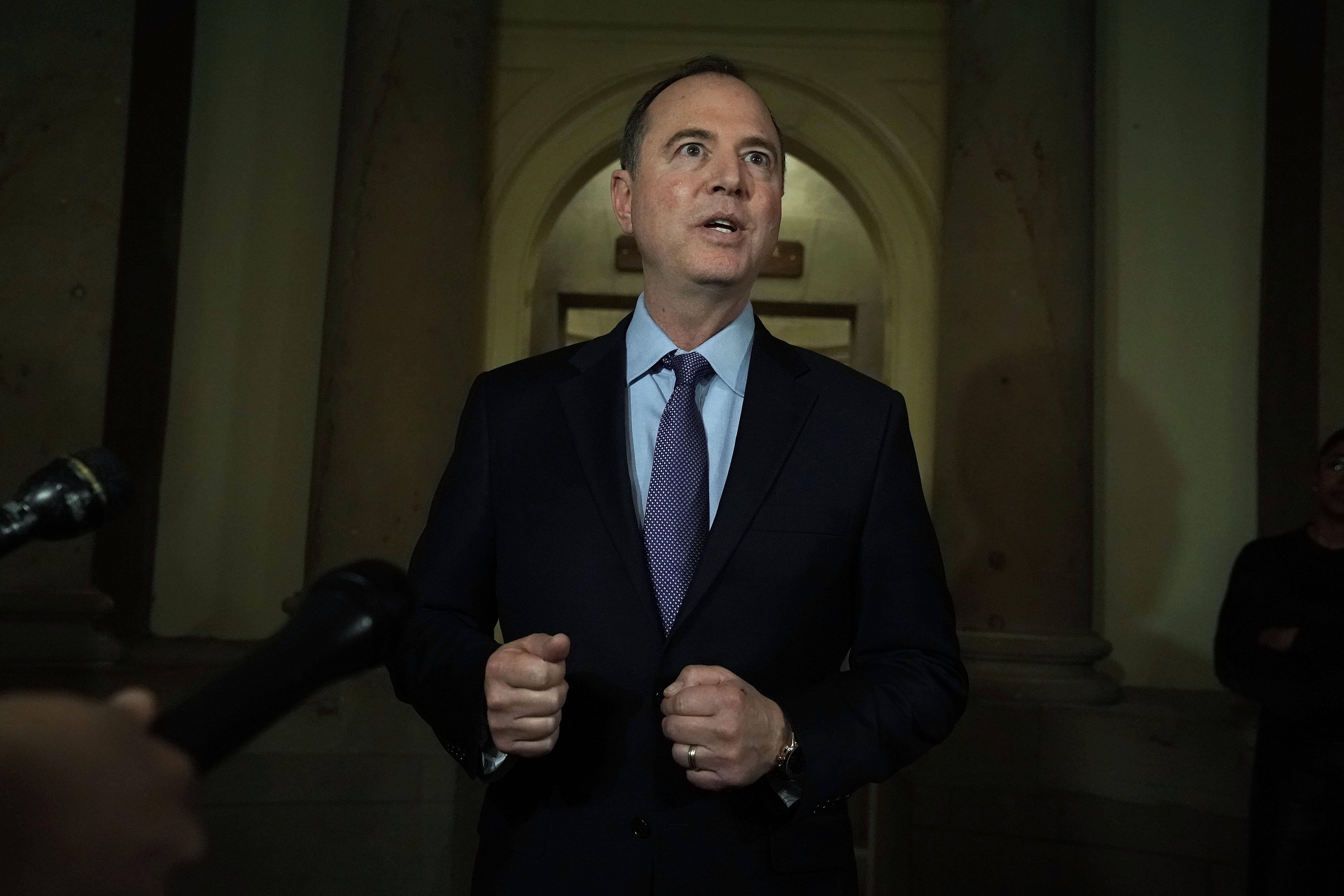 Trump Mocks Adam Schiff At Rally, Calling Him "Little ...